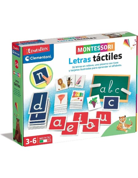 MONTESORI LETRAS TACTILES