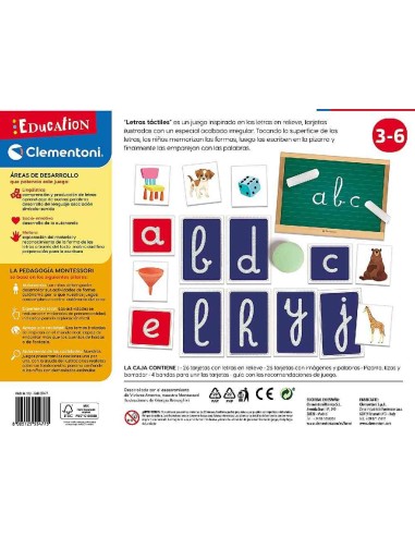 MONTESORI LETRAS TACTILES
