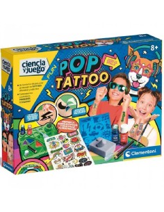 CLEMENTONI POP TATTOO CIENCIA Y JUEGO