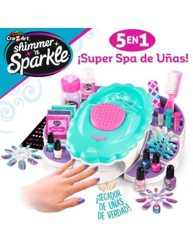 SHIMMER N SPARKLE-5 EN 1 SPA DE UÑAS