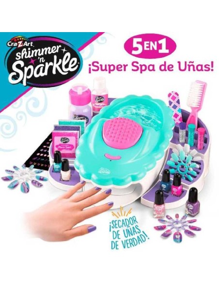 SHIMMER N SPARKLE-5 EN 1 SPA DE UÑAS