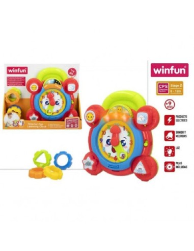 RELOJ C/LUZ Y SONIDOS WINFUN