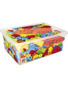 CONTENEDOR 80 PCS COLOR BLOCK - BASIC