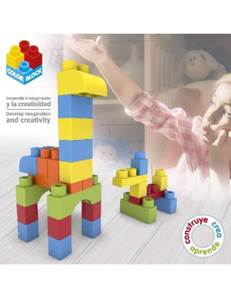 CONTENEDOR 80 PCS COLOR BLOCK - BASIC