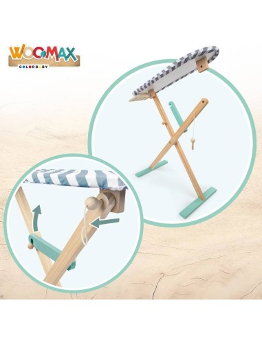 WOOMAX - TABLA DE PLANCHAR MADERA