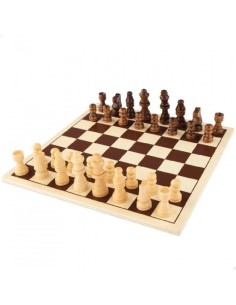 CB GAMES- JUEGO AJEDREZ MADERA 25X25CM