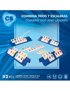 CB GAMES - JUEGO RUMMI C/BOLSA 2