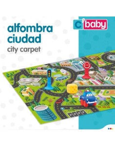 C`BABY- MANTA CIUDAD C/3 COCHES PULL BAC 2