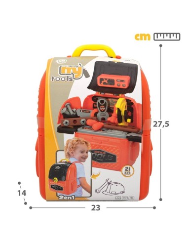 MY HOME-SET MOCHILA HERRAMIENTAS