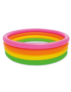 PISCINA CIRCULAR HINCHABLE 4TUBOS COLORE 2