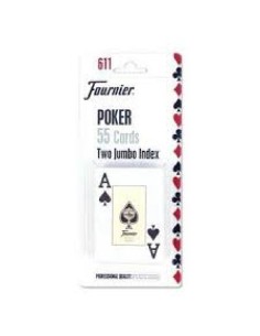 fournier - baraja poker ingles, 55 carta