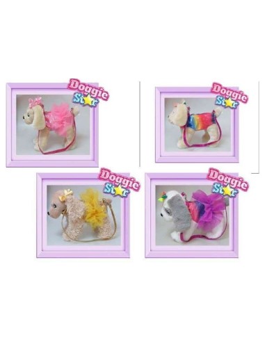 PERRO PELUCHE DOGGIE STAR (SURTIDO)