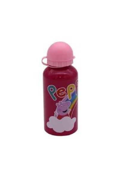 BOTELLA DE ALUMINIO DE PEPPA PIG 400ML