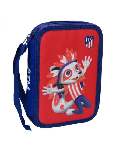 PLUMIER ESTUCHE ATLETICO MADRID DOBLE CO