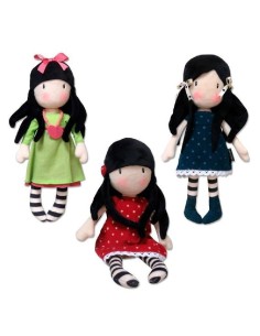 SET 3 MUÑECAS Y MALETIN DE GORJUSS