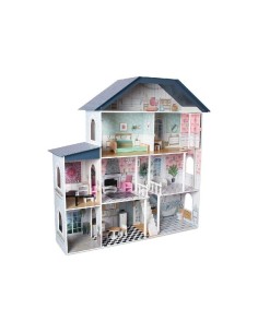 CASA DE MADERA DE MUÑECAS 4 PISOS PREMIU