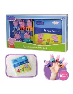 Peppa Pig: Libro de baño y marionetas de 2