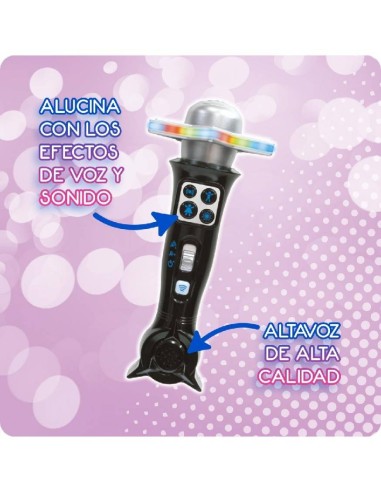 MICROFONO DE KARAOKE DISCO BLUETOOTH