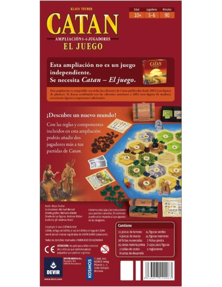 CATAN EXP.5-6 JUGADORES