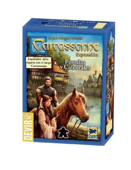 EXPANSION CARCASSONNE POSADAS Y CATEDRAL