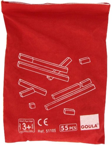 REGLETAS GOULA 55 UNIDADES CON BOLSA DE 