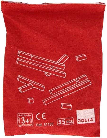 REGLETAS GOULA 55 UNIDADES CON BOLSA DE 