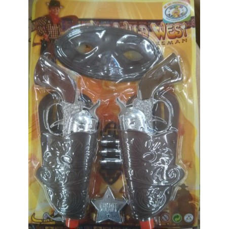 BLISTER 2 PISTOLAS OESTE