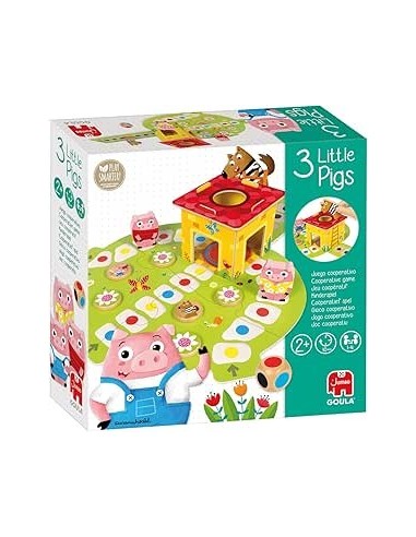 Goula Los 3 Cerditos Juego de Mesa Coope