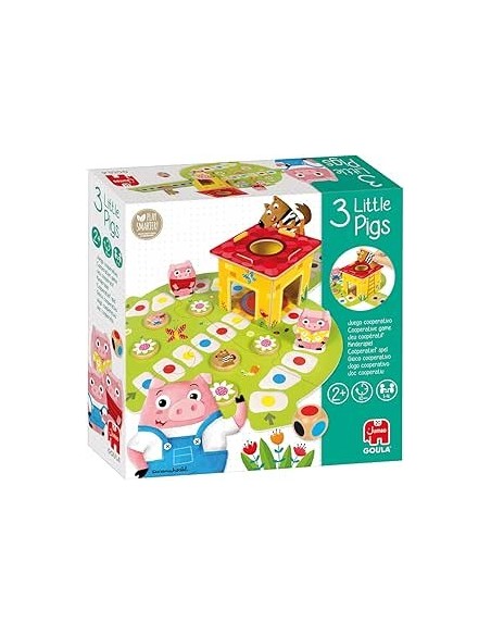 Goula Los 3 Cerditos Juego de Mesa Coope