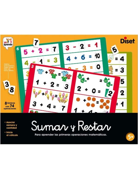 SUMAR Y RESTAR, JUEGO EDUCATIVO MATEMATI