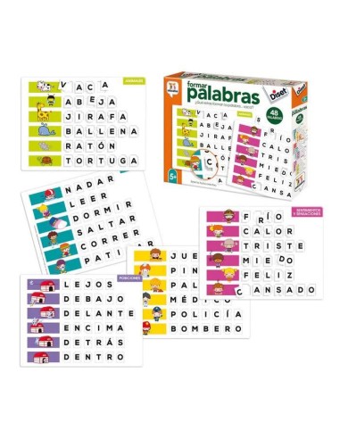 Juego Didactico Formar Palabras