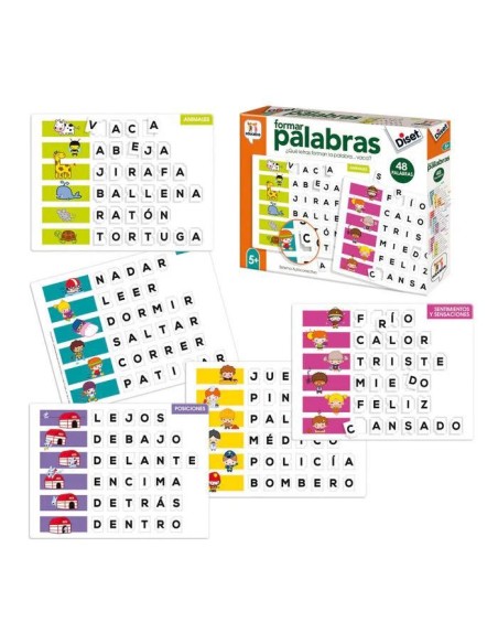 Juego Didactico Formar Palabras