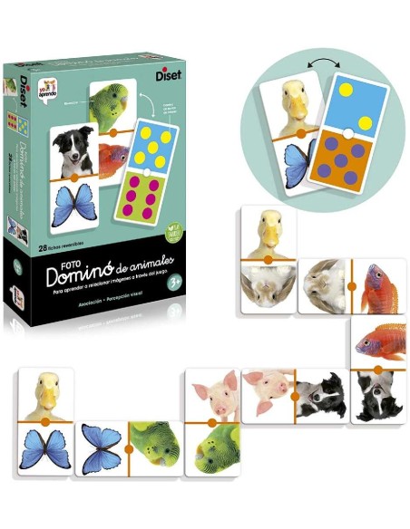 YO APRENDO - DOMINO FOTO DE LOS ANIMALES
