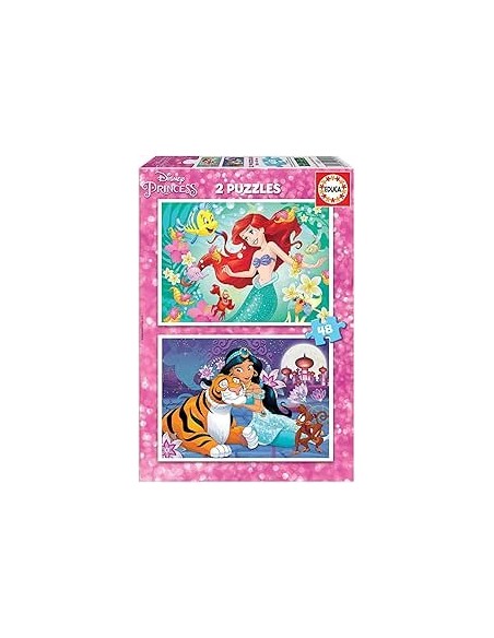 2X48 Disney Princess Ariel + Jasmin