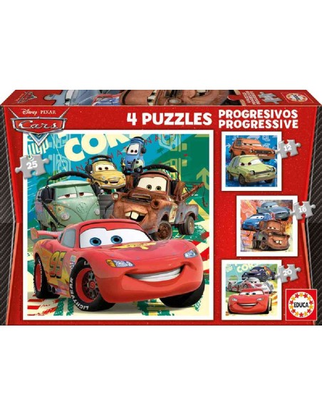 Progresivos Cars 2 12-16-20-25