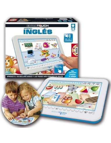 EducaTouch Junior Aprendo Inglés Juego E