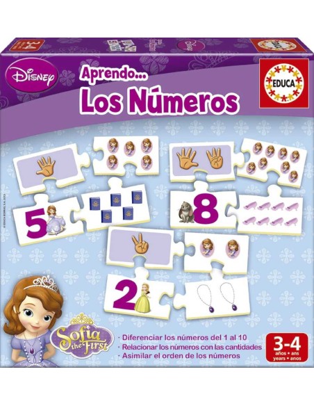APRENDO LOS NUMEROS PRINCESA SOFIA