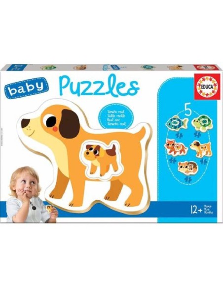 Baby Puzzles Animales +12M
