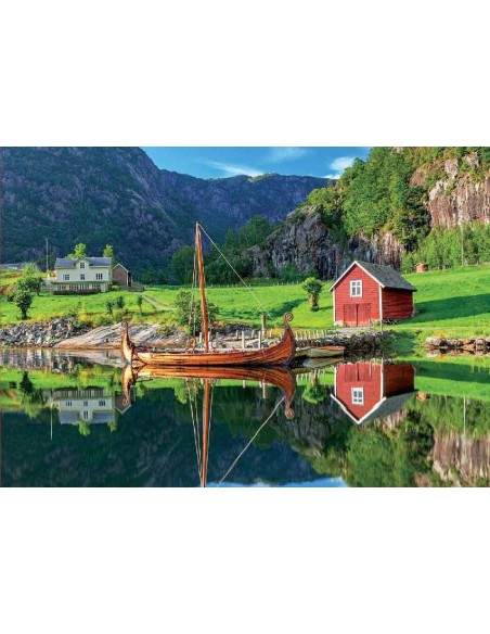 PUZZLE 1500 PIEZAS BARCO VIKINGO