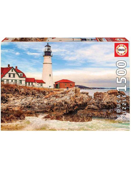 PUZZLE 1500 PIEZAS  FARO ROCOSO
