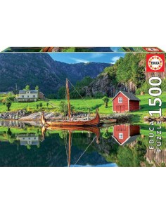 PUZZLE 1500 PIEZAS BARCO VIKINGO 2