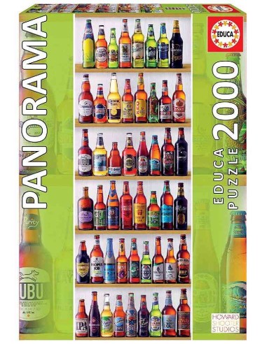 PUZZLE 2000 PZ CERVEZAS DEL MUNDO PANORA