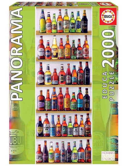 PUZZLE 2000 PZ CERVEZAS DEL MUNDO PANORA