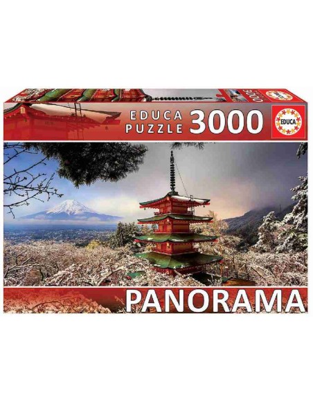 PUZZLE 3000 PZ  MONTE FUJI JAPON PANORAM