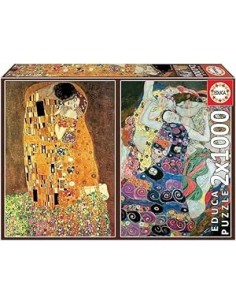 2X1000 El Beso + La Virgen, Gustav Klimt 2