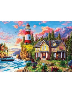 PUZZLE 3000 PIEZAS FARO CERCA DEL OCEANO