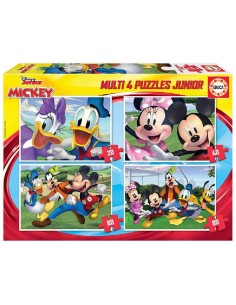 Puzzle multi 4 junior mickey & friends 2