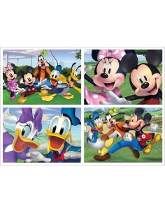 Puzzle multi 4 junior mickey & friends 2 2