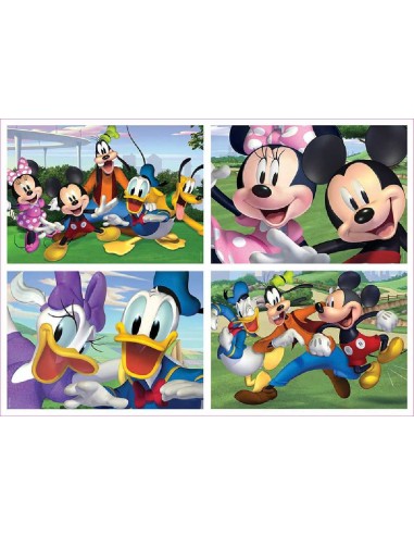 Puzzle multi 4 junior mickey & friends 2