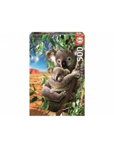 PUZZLE 500 PIEZAS KOALA CON SU CAHORRO